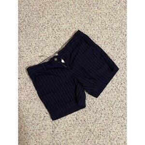 MERONA Women's Eyelet Shorts Size 2 Blue Cotton Pockets